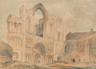 Castle Acre Priory, Norfolk, Westfront von John Sell Cotman